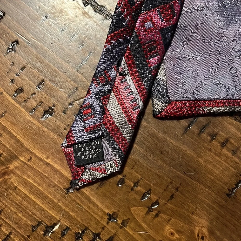 Vintage Coogi Silk Tie - Picture 5 of 9